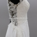 Royal sweetheart heavy embroidered rhinestone corset wedding dress